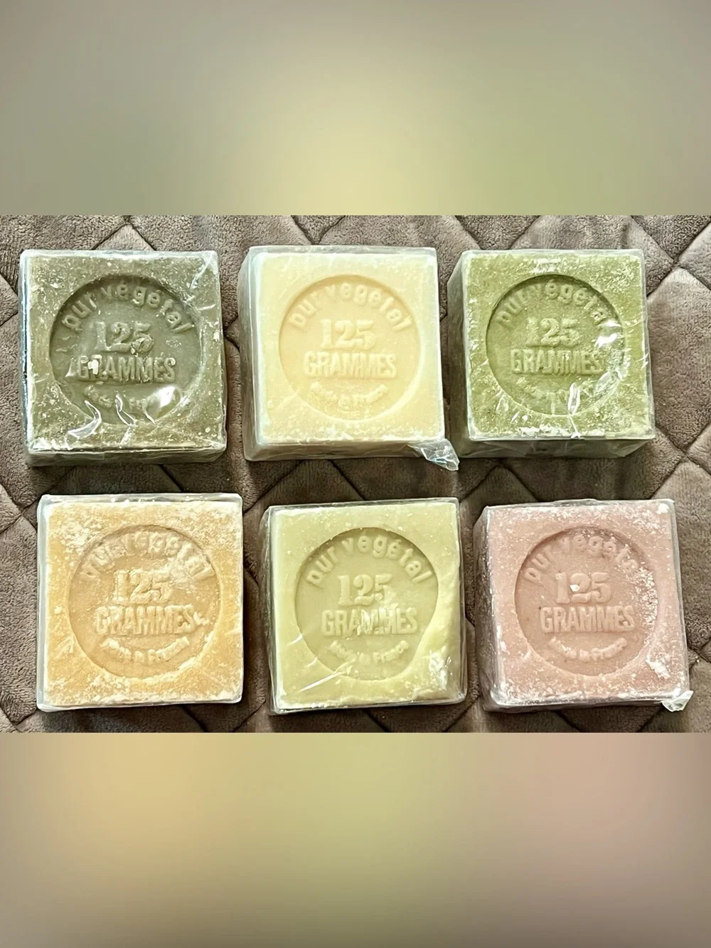 L’Occitane Bonne Mere Soap Lot 6 Bars 4.4 oz New READ Linden Rose Milk Lavender